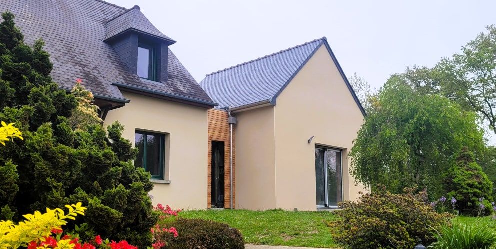 Extension d'une maison en Ille et vilaine