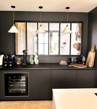La cuisine d'une maison à Cesson Sévigné